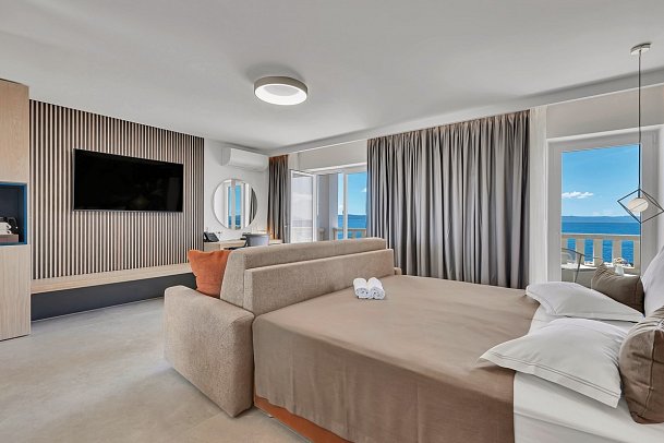 Laurentum - Wohnbeispiel Doppelzimmer Superior Meerblick (Zimmercodierung DSM)