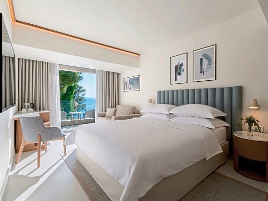 Bluesun Hotel Soline - Wohnbeispiel Doppelzimmer Superior Meerseite (Zimmercodierung DSC)