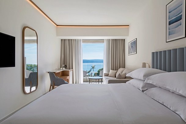 Bluesun Hotel Soline - Wohnbeispiel Doppelzimmer Premium Meerblick (Zimmercodierung DMM)