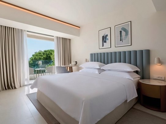 Bluesun Hotel Soline - Wohnbeispiel Doppelzimmer Meerseite (Zimmercodierungen DBC, DC3 & EBC)