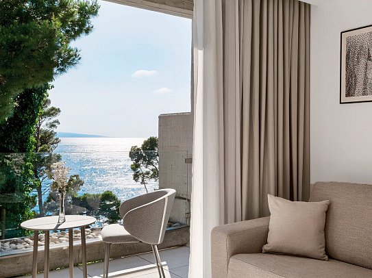Bluesun Hotel Soline - Wohnbeispiel Doppelzimmer Superior Meerseite (Zimmercodierung DSC)