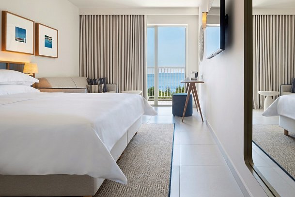 Bluesun Hotel Marina - Wohnbeispiel Doppelzimmer Superior Meerseite (Zimmercodierung DS1)