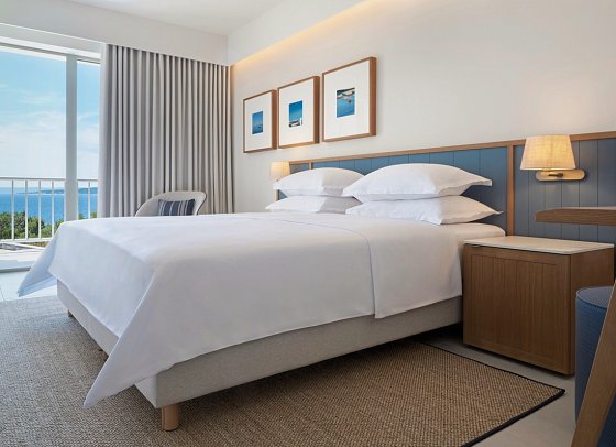 Bluesun Hotel Marina - Wohnbeispiel Doppelzimmer Meerseite (Zimmercodierungen DBC, DC3 & EBC)