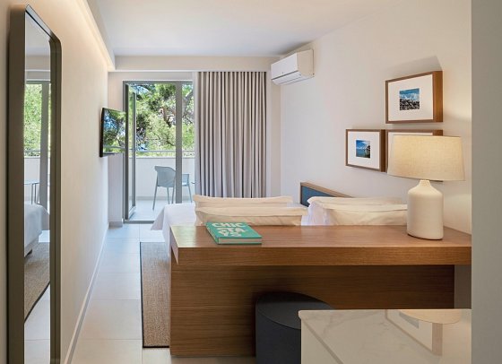 Bluesun Hotel Marina - Wohnbeispiel Doppelzimmer Meerseite (Zimmercodierungen DBC, DC3 & EBC)