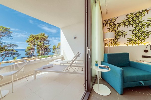 Bluesun Hotel Berulia - Wohnbeispiel Doppelzimmer Premium Meerseite (Zimmercodierung DMC)