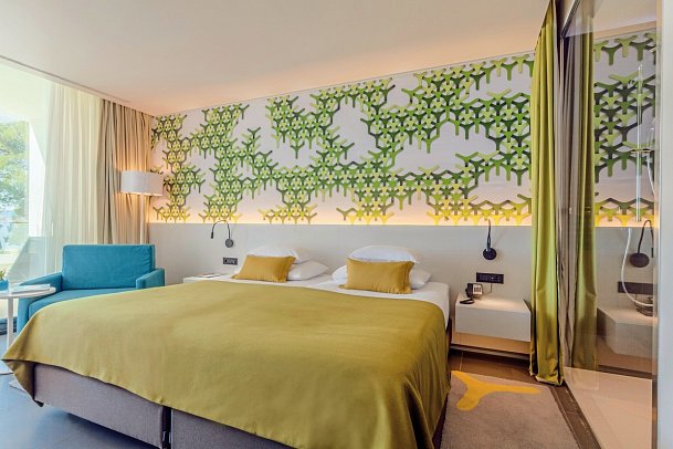 Bluesun Hotel Berulia - Wohnbeispiel Doppelzimmer Superior Swim Up (Zimmercodierung DSQ)