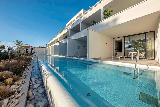 Bluesun Hotel Berulia - Wohnbeispiel Doppelzimmer Superior Swim Up (Zimmercodierung DSQ)