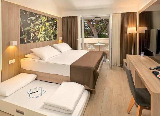 Medora Auri Family Beach Resort - Wohnbeispiel Doppelzimmer Komfort Nebengebäude (Zimmercodierungen DFV & DCV)