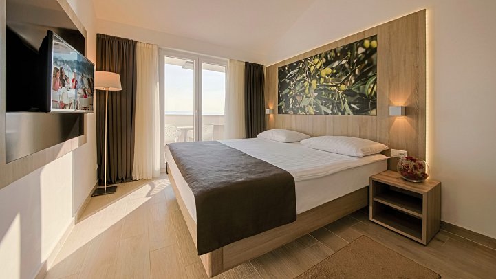 Medora Auri Family Beach Resort - Wohnbeispiel Familienzimmer Meerblick (Zimmercodierung F1M)