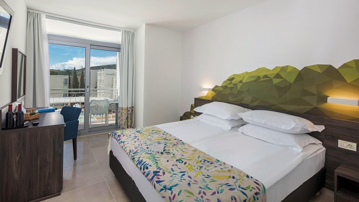 Bluesun Hotel Alga - Wohnbeispiel Doppelzimmer Meerseite (Zimmercodierungen DBC & DC5)