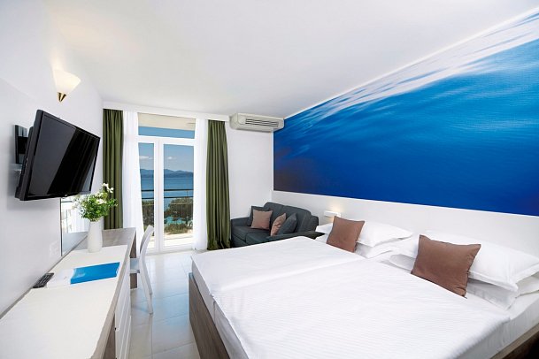 Bluesun Hotel Neptun - Wohnbeispiel Doppelzimmer Superior Meerseite (Zimmercodierung DSC)