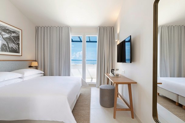 Bluesun Holiday Village Afrodita - Wohnbeispiel Doppelzimmer Meerseite (Zimmercodierungen DBC & EBC)