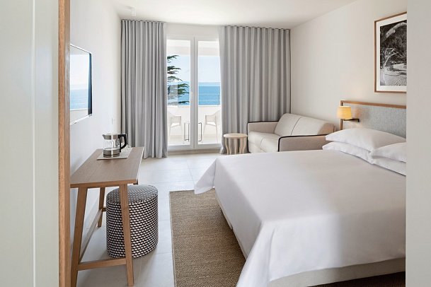 Bluesun Holiday Village Afrodita - Wohnbeispiel Doppelzimmer Superior Meerseite (Zimmercodierung DSC)