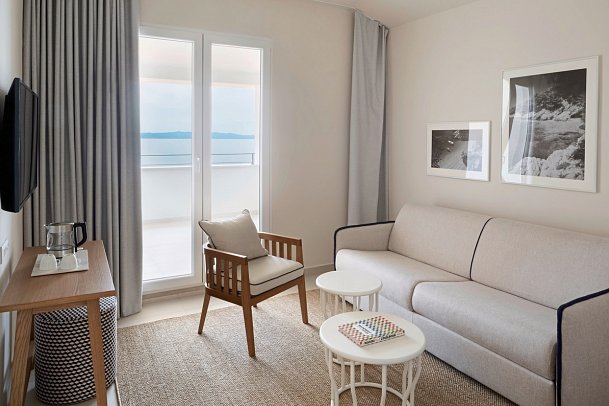 Bluesun Holiday Village Afrodita - Wohnbeispiel Juniorsuite (Zimmercodierung JBC)