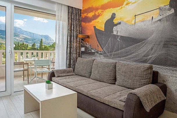 Tamaris Aparthotel - Wohnbeispiel Appartement 1 Schlafzimmer (Zimmercodierung AB1)