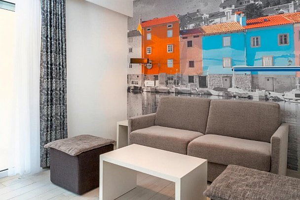 Tamaris Aparthotel - Wohnbeispiel Appartement 2 Schlafzimmer Meerseite (Zimmercodierung OB2)