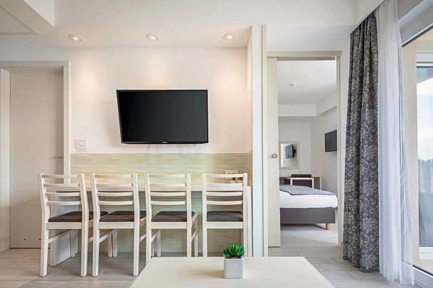 Tamaris Aparthotel - Wohnbeispiel Appartement 1 Schlafzimmer (Zimmercodierung AB1)