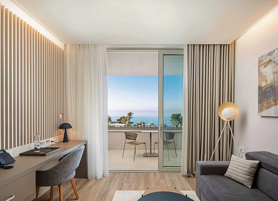 Aminess Laurel Khalani Hotel - Wohnbeispiel Doppelzimmer Luxury Meerseite (Zimmercodierung DUM)