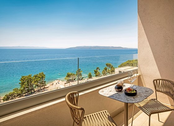 Aminess Laurel Khalani Hotel - Wohnbeispiel Doppelzimmer Luxury Meerseite (Zimmercodierung DUM)