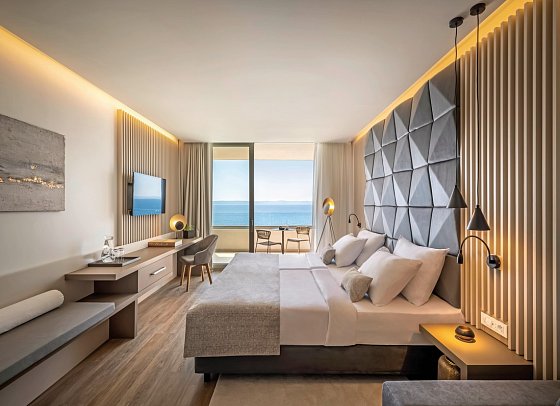 Aminess Laurel Khalani Hotel - Wohnbeispiel Doppelzimmer Luxury Meerseite (Zimmercodierung DUM)