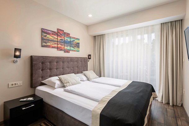 Central Beach 9 - Wohnbeispiel Apt. 1 Schlafzimmer Meerseite (Zimmercodierung ABC)