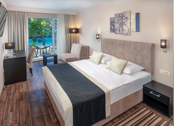 Central Beach 9 - Wohnbeispiel Doppelzimmer Meerseite (Zimmercodierung DBC)
