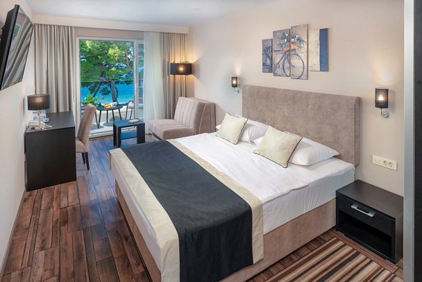 Central Beach 9 - Wohnbeispiel Doppelzimmer Meerseite (Zimmercodierung DBC)