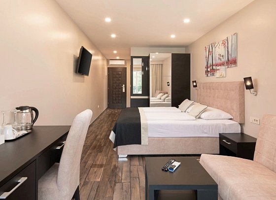 Central Beach 9 - Wohnbeispiel Doppelzimmer Meerseite (Zimmercodierung DBC)