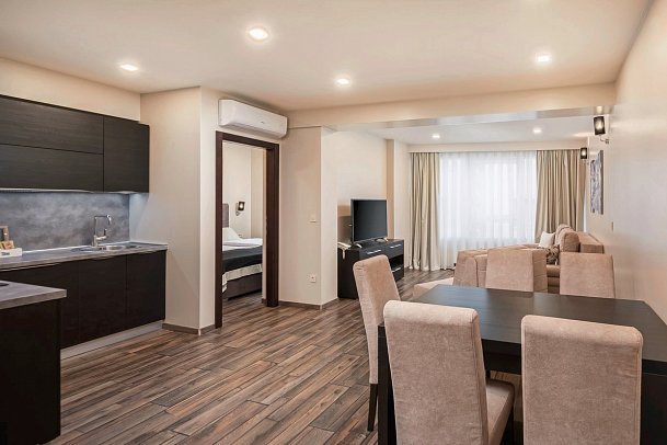 Central Beach 9 - Wohnbeispiel Appartement 1 Schlafzimmer (Zimmercodierung AB1)