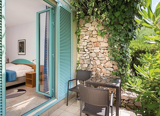 Bretanide Sport & Wellness Resort - Wohnbeispiel Terrasse (Zimmercodierungen DB1 & DC1)