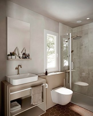 Pinadria Adriatic Coast - Beispiel Bad Mobilheilheim Holiday Home (Zimmercodierungen CF1 & CM1)