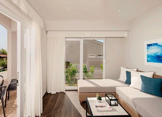 Gava Waterman Milna Resort - Wohnbeispiel Juniorsuite (Zimmercodierungen JP1 & JB1)