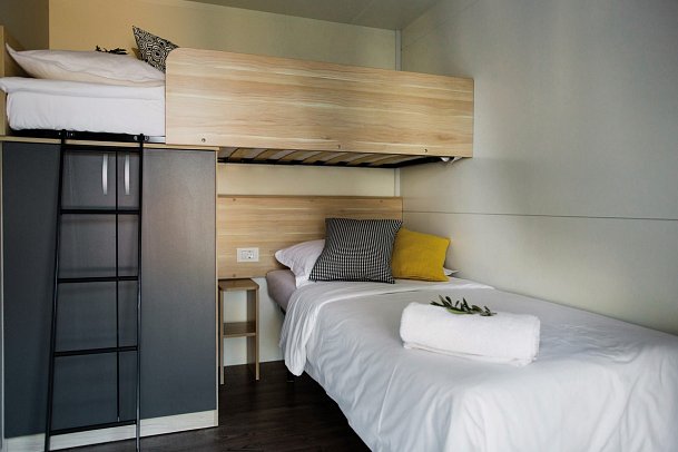 Waterman Beach Village Camp & Glamping - Wohnbeispiel Bungalow (Zimmercodierung BB1)