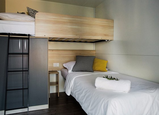 Waterman Beach Village Camp & Glamping - Wohnbeispiel Bungalow (Zimmercodierung BB1)