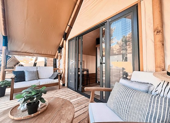 Waterman Beach Village Camp & Glamping - Wohnbeispiel Glamping-Zelt (Zimmercodierung CB1)