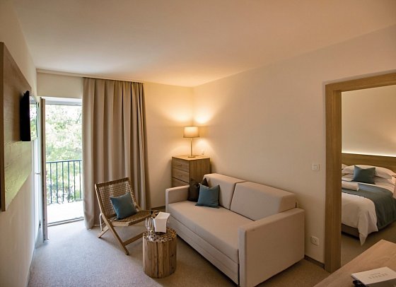 Aminess Senses Resort - Wohnbeispiel Suite Gartenblick (Zimmercodierung W1G)
