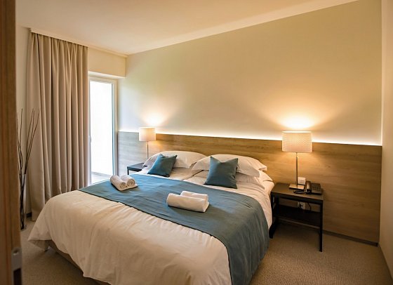 Aminess Senses Resort - Wohnbeispiel Suite Gartenblick (Zimmercodierung W1G)