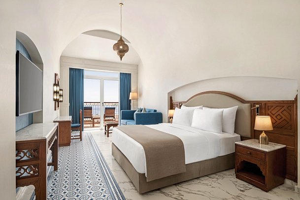 Mövenpick Resort Sharm El Sheikh - Wohnbeispiel Doppelzimmer Superior Meerblick (Zimmercodierungen DSM & DCM)