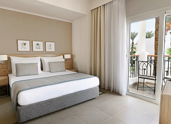JAZ Fanara Resort & Residence - Wohnbeispiel Doppelzimmer Standard Gartenbl. (Zimmercodierungen DGG & DCG)