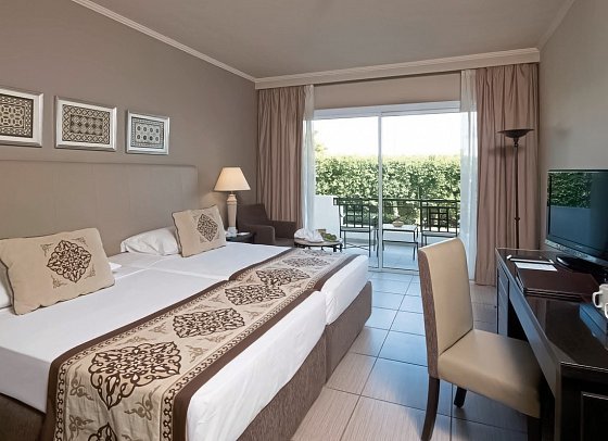 JAZ Fanara Resort & Residence - Wohnbeispiel Doppelzimmer Superior Gartenblick (Zimmercodierungen DSG & DC1)