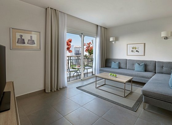 JAZ Fanara Resort & Residence - Wohnbeispiel Suite Familie Gartenblick (Zimmercodierung WIG)