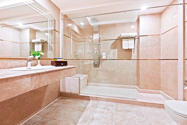 Pickalbatros Laguna Vista Hotel - Sharm El Sheikh - Beispiel Bad Doppelzimmer Standard (Zimmercodierungen DG3, DCG, DGP, DCP, DGM & DCM)