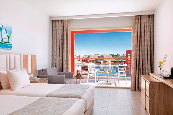 Pickalbatros Laguna Vista Hotel - Sharm El Sheikh - Wohnbeispiel Doppelzimmer Standard Poolblick (Zimmercodierungen DGP & DCP)