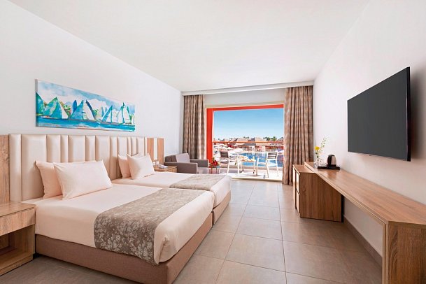 Pickalbatros Laguna Vista Hotel - Sharm El Sheikh - Wohnbeispiel Doppelzimmer Standard Poolblick (Zimmercodierungen DGP & DCP)