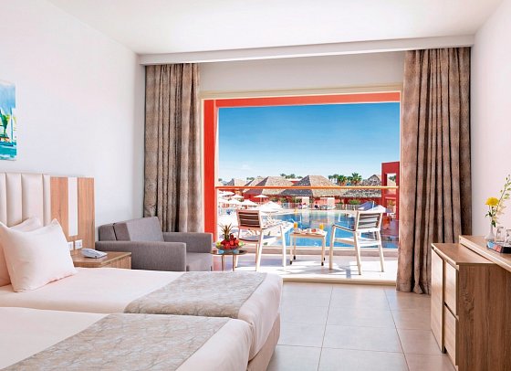 Pickalbatros Laguna Vista Hotel - Sharm El Sheikh - Wohnbeispiel Doppelzimmer Standard Poolblick (Zimmercodierungen DGP & DCP)