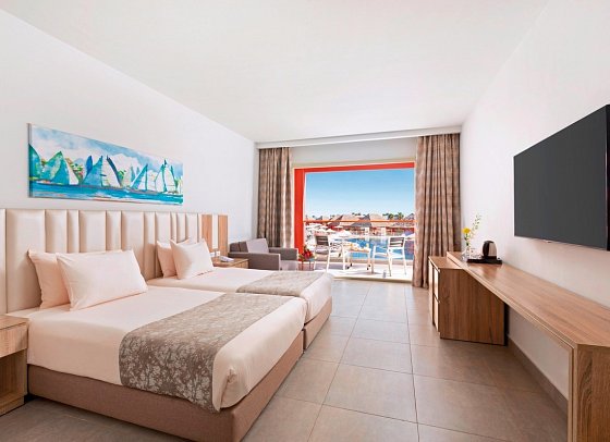 Pickalbatros Laguna Vista Hotel - Sharm El Sheikh - Wohnbeispiel Doppelzimmer Standard Poolblick (Zimmercodierungen DGP & DCP)