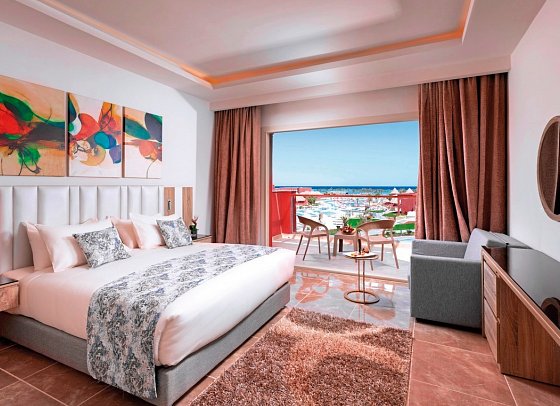 Pickalbatros Laguna Vista Hotel - Sharm El Sheikh - Wohnbeispiel Doppelzimmer Standard Meerblick (Zimmercodierungen DGM & DCM)