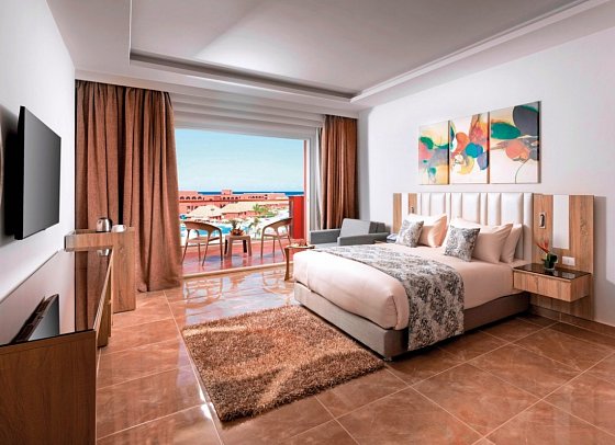 Pickalbatros Laguna Vista Hotel - Sharm El Sheikh - Wohnbeispiel Doppelzimmer Standard Meerblick (Zimmercodierungen DGM & DCM)