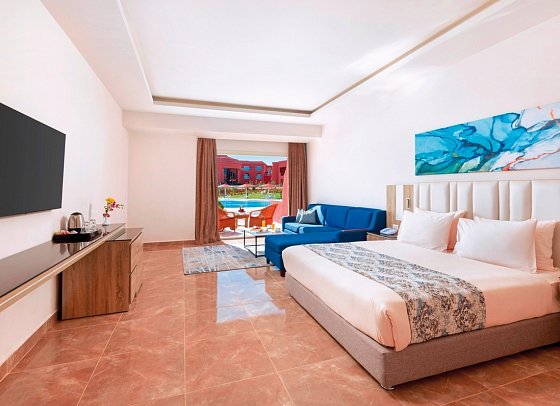 Pickalbatros Laguna Vista Hotel - Sharm El Sheikh - Wohnbeispiel Bungalow Poolblick (Zimmercodierung B1P)