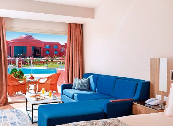 Pickalbatros Laguna Vista Hotel - Sharm El Sheikh - Wohnbeispiel Bungalow Poolblick (Zimmercodierung B1P)